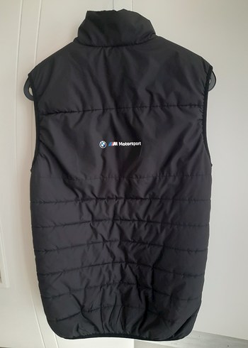 Erkek Siyah Puma BMW Fermuarlı Yelek - Görsel 2