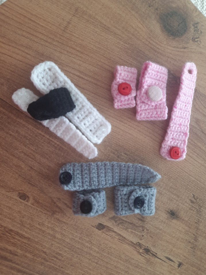 Pembe Velcro Kablo Düzenleyici Seti - Görsel 3