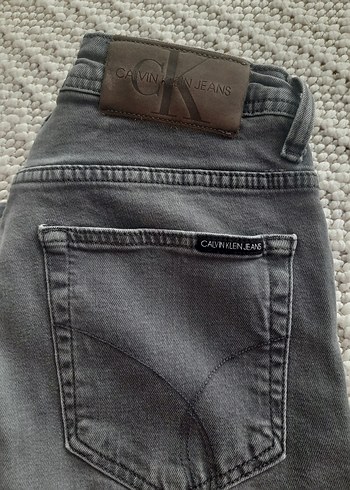 Gri Regular Fit Erkek Denim Pantolon - Görsel 3