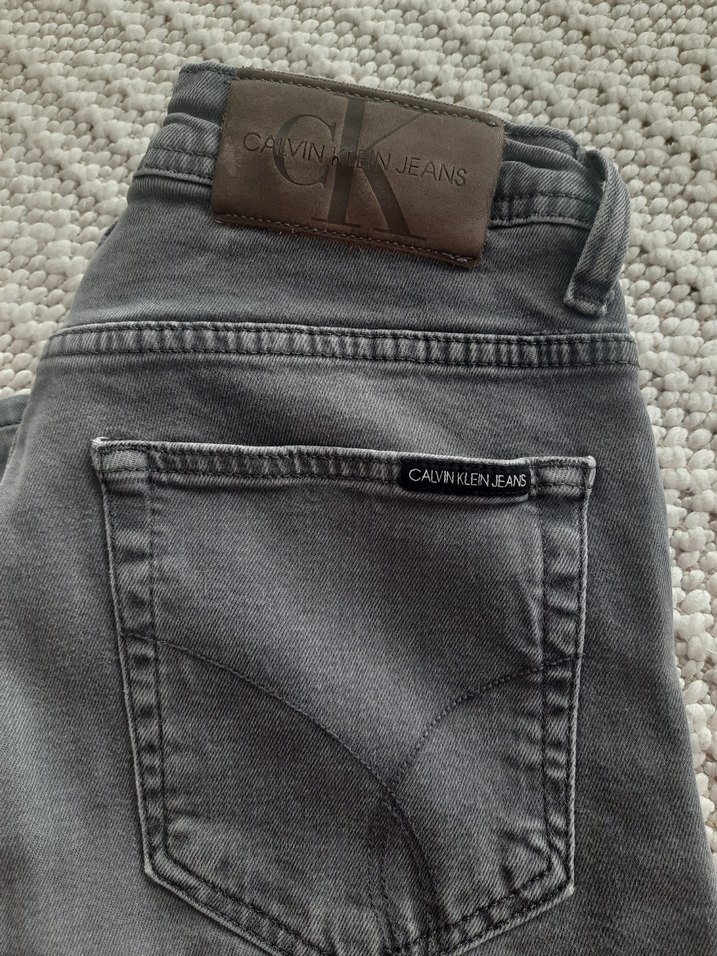 Gri Regular Fit Erkek Denim Pantolon - Görsel 3
