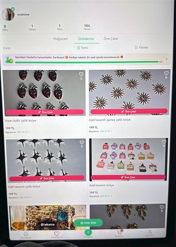 Özel tasarım kolyeler - Görsel 2