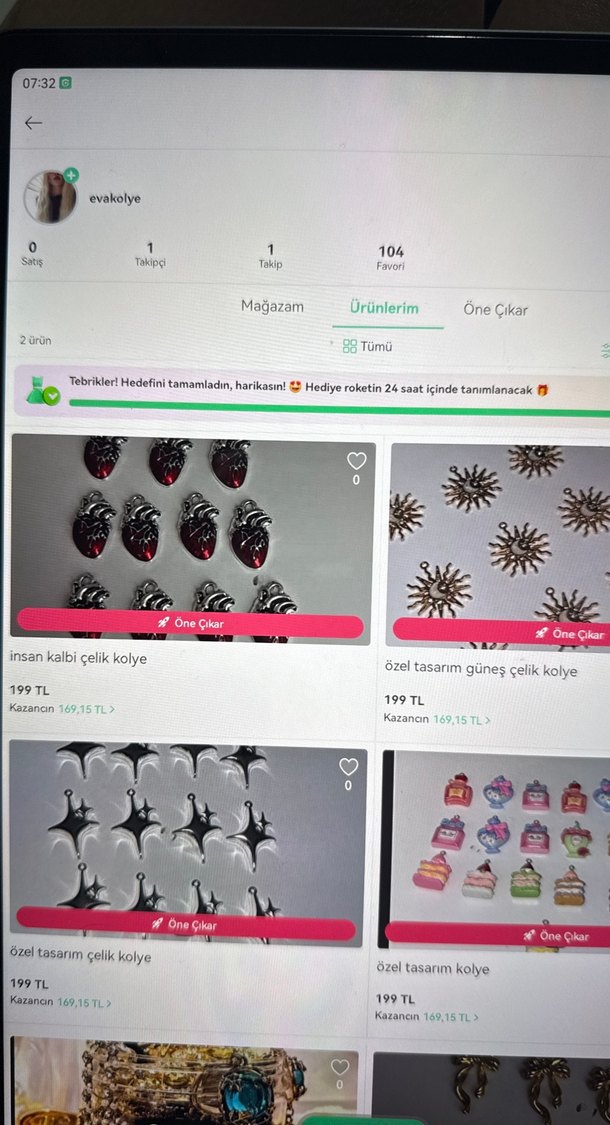 Özel tasarım kolyeler - Görsel 3