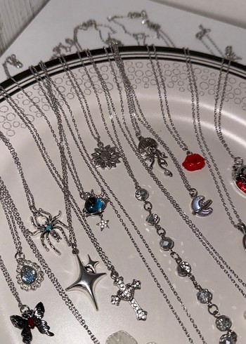 Süpriz kavanozunu kendin yap kolye çelik gümüş - Görsel 3