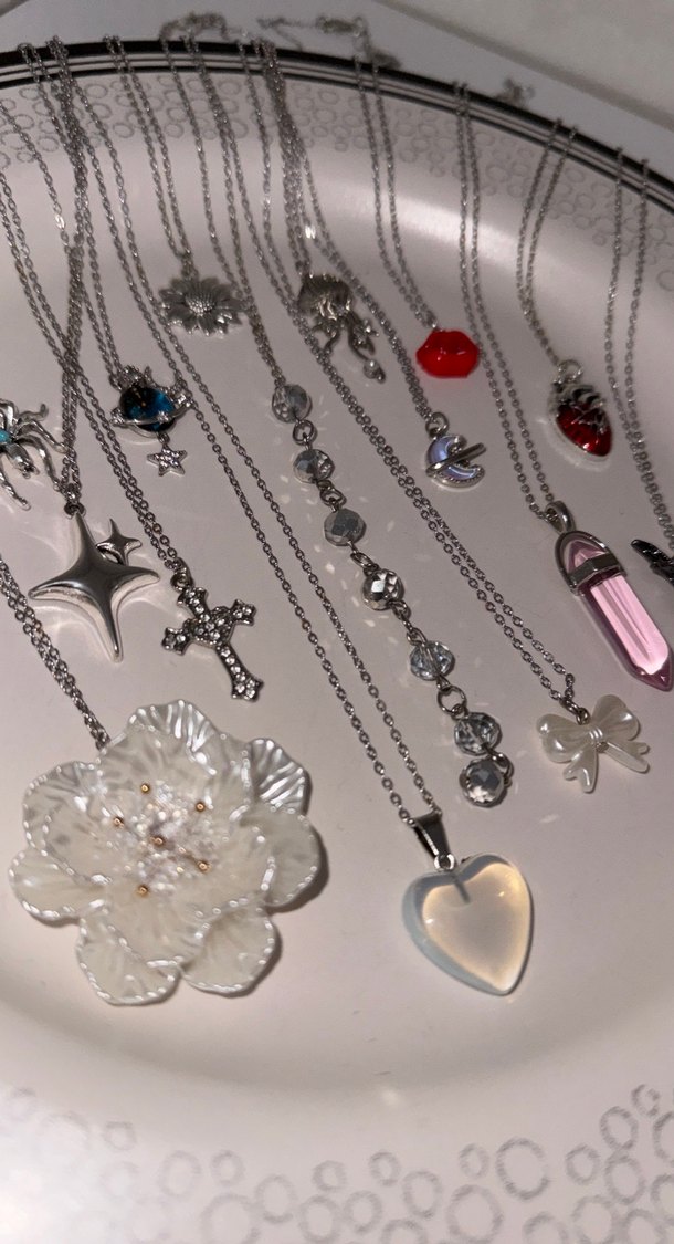 Süpriz kavanozunu kendin yap kolye çelik gümüş - Görsel 5