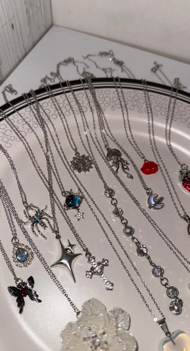 Süpriz kavanozunu kendin yap kolye çelik gümüş - Görsel 3