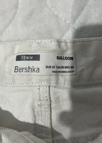 Beyaz Erkek Kot Pantolon - Görsel 3