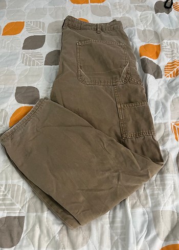 Erkek Kahverengi Rahat Kesim Pantolon - Görsel 2