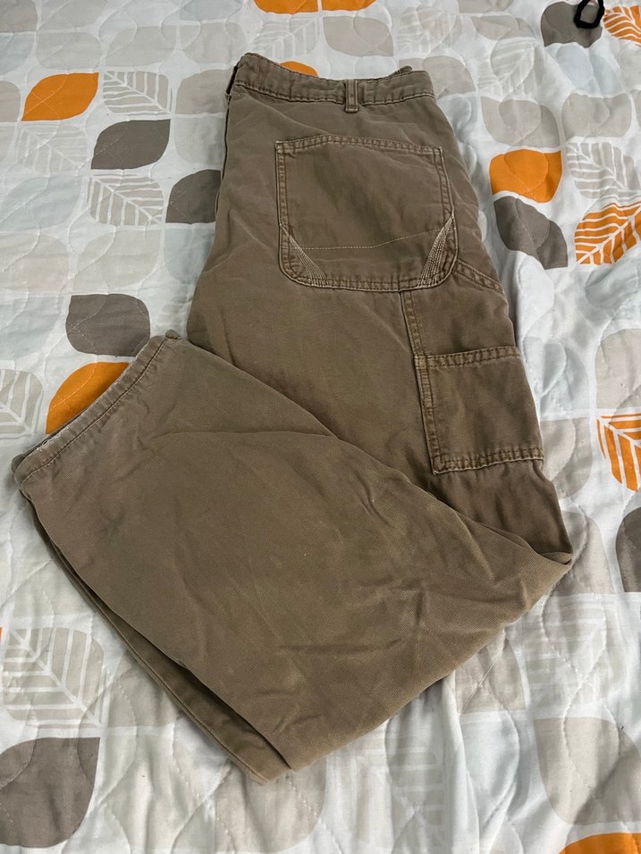 Erkek Kahverengi Rahat Kesim Pantolon - Görsel 2