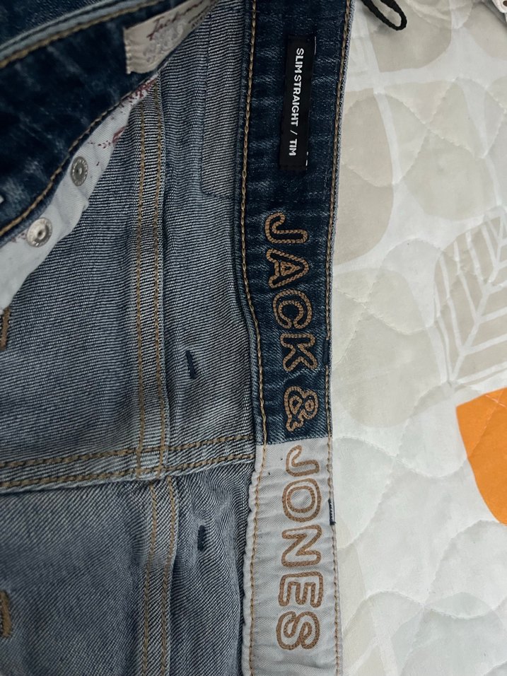 Jack & jones Erkek Koyu Mavi Denim Kot Pantolon - Görsel 2
