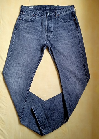 Levis Levi S 501 Straight Fit Denim Pantolon