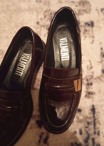 Valmenti Bordo Rugan Kadın Loafer - Görsel 3
