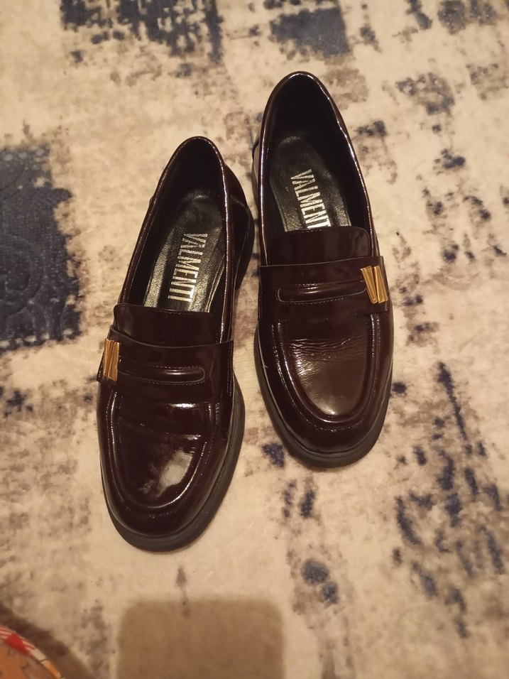 Valmenti Bordo Rugan Kadın Loafer - Görsel 2
