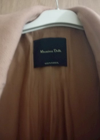 Bej Midi Süet Kadın Kaban - Görsel 4