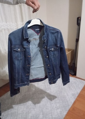 Düğmeli Kadın Kot Ceket - Görsel 2