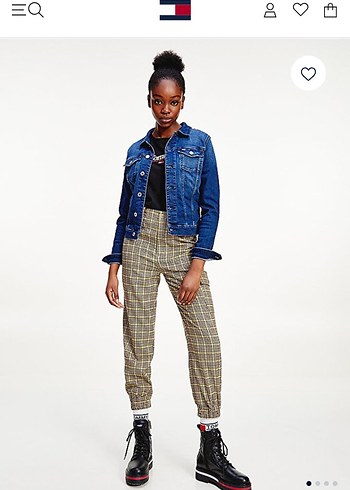 Düğmeli Kadın Kot Ceket - Görsel 7