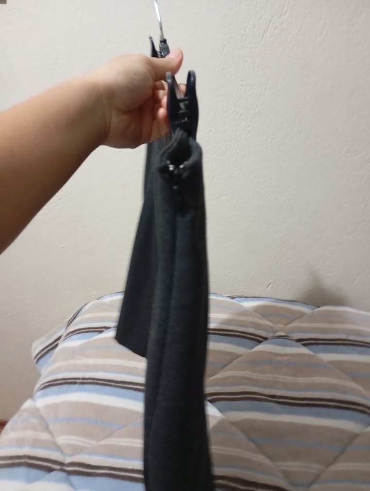 Gri Pilili Midi Kadın Etek - Görsel 4