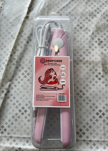 Pastel Pembe Saç Düzleştirici CDEMPOWER - Görsel 2