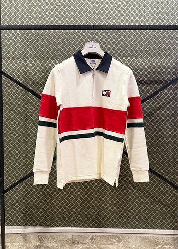 Renkli Fermuarlı Erkek Sweatshirt - Görsel 3