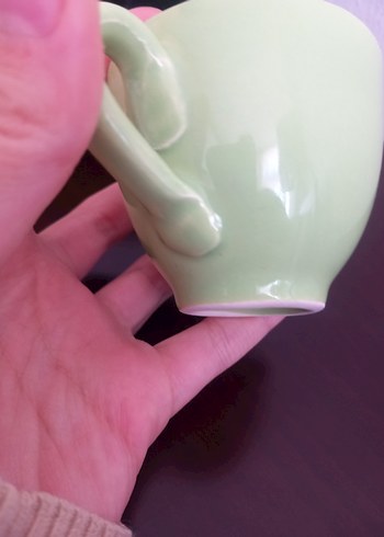 Siyah Kalp Tabaklı Fincan Seti - Görsel 6