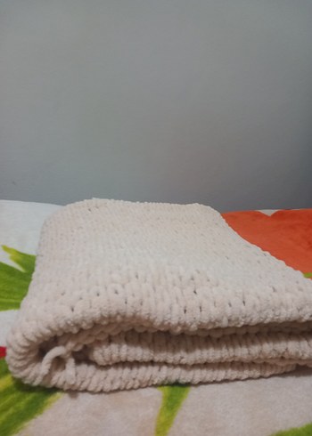 Gri Örgü Çocuk Battaniyesi - Görsel 6