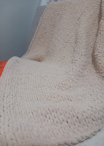 Gri Örgü Çocuk Battaniyesi - Görsel 2