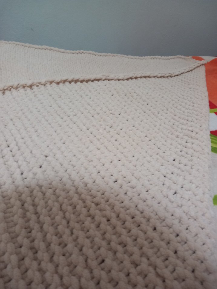 Gri Örgü Çocuk Battaniyesi - Görsel 4