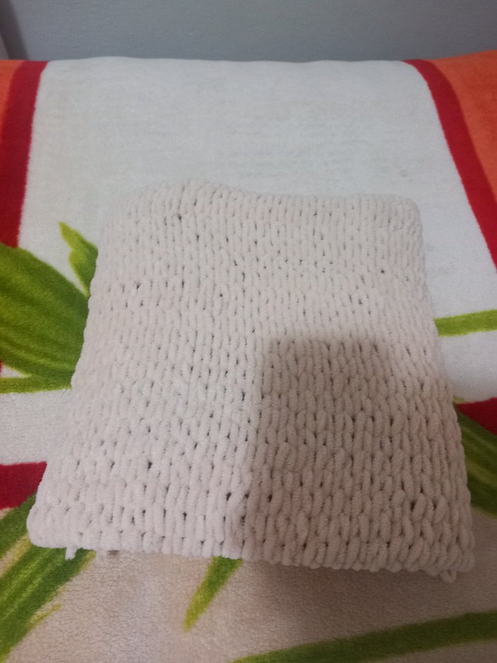 Gri Örgü Çocuk Battaniyesi - Görsel 5