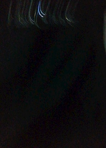 kadın Siyah uzun New York yazan crop - Görsel 2