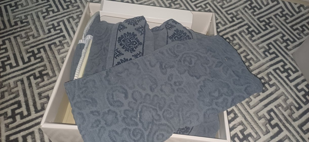 Kenzo Vintage Desenli brnoz takim - Görsel 3