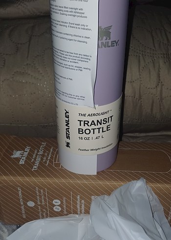 Stanley Mor Hafif Termos Şişe 470 ml - Görsel 3