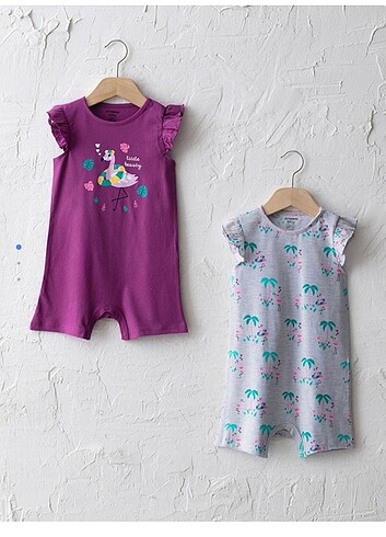 Kız bebek flamingo tulum 