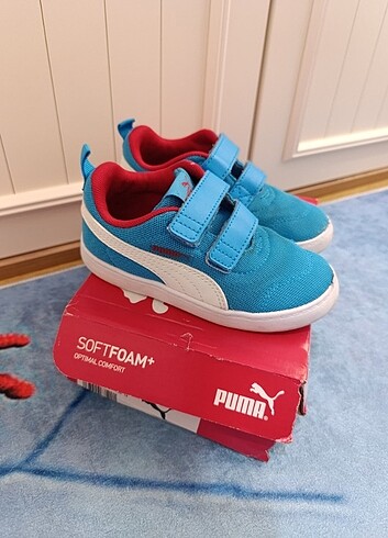 26 Beden mavi Renk Erkek Bebek puma Spor ayakkabı
