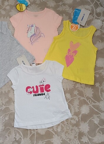 LC Waikiki Kız bebek tişört
