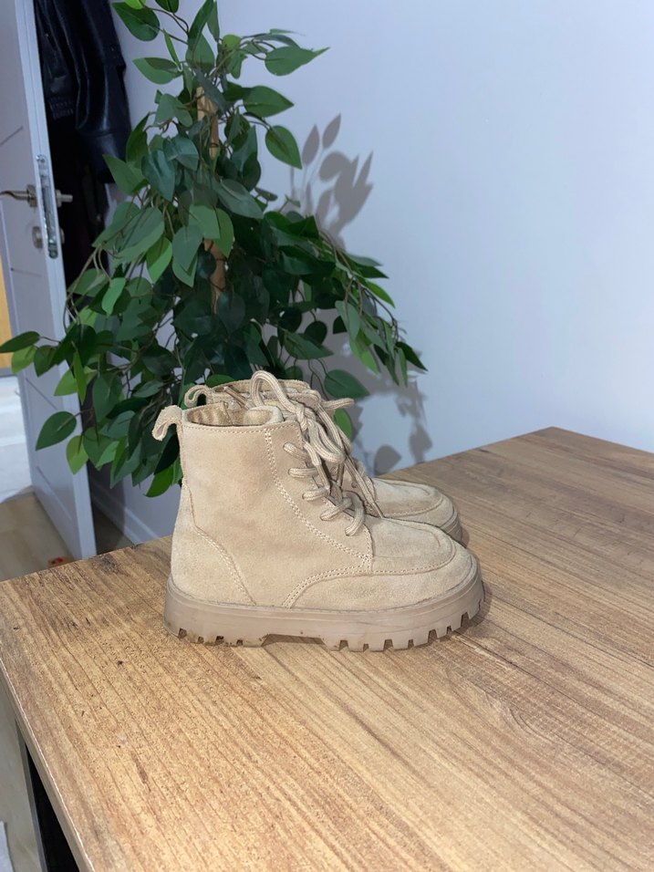 Bej Süet Çocuk Bot - Görsel 5