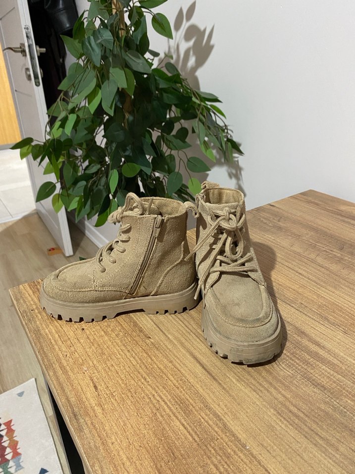 Bej Süet Çocuk Bot - Görsel 3