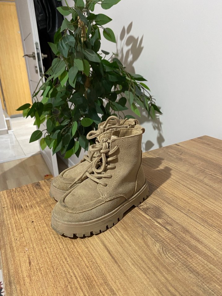 Bej Süet Çocuk Bot - Görsel 2