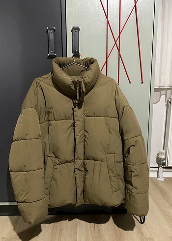 Kahverengi Puff Mont - Görsel 2