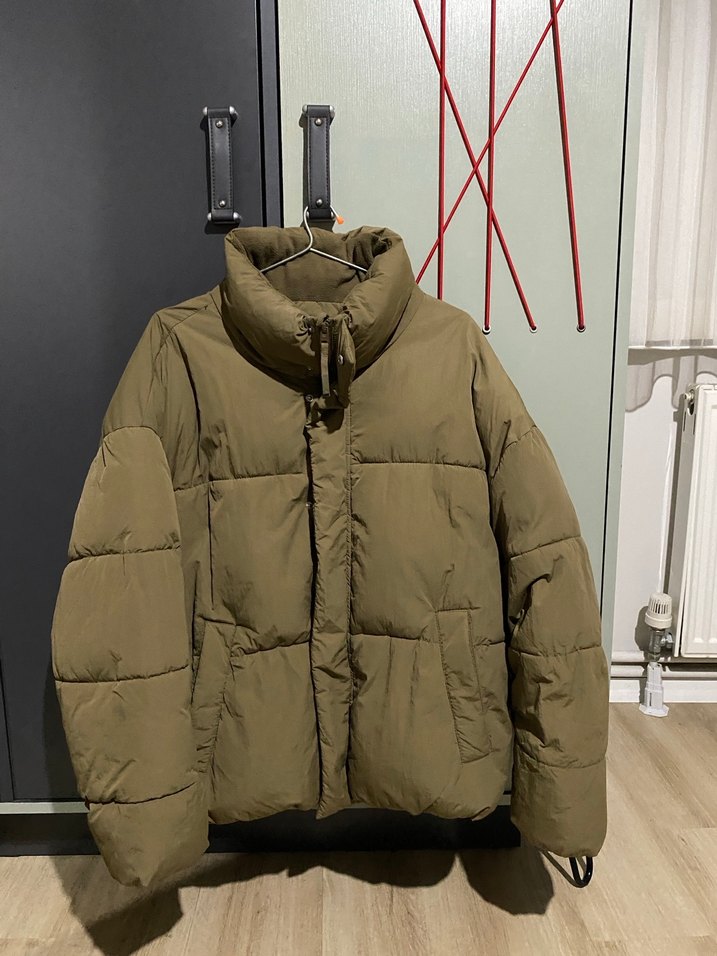 Kahverengi Puff Mont - Görsel 2