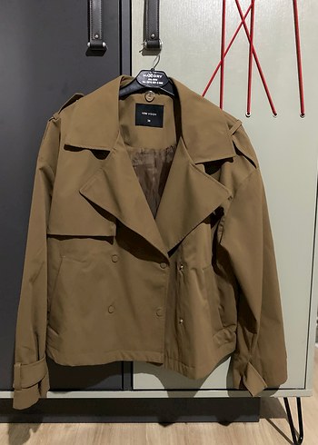 Bej Kadın Midi Trençkot - Görsel 3