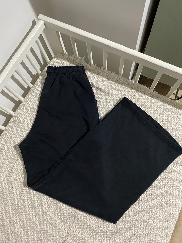 Kadın Rahat Kesim Kumaş Pantolon - Görsel 3