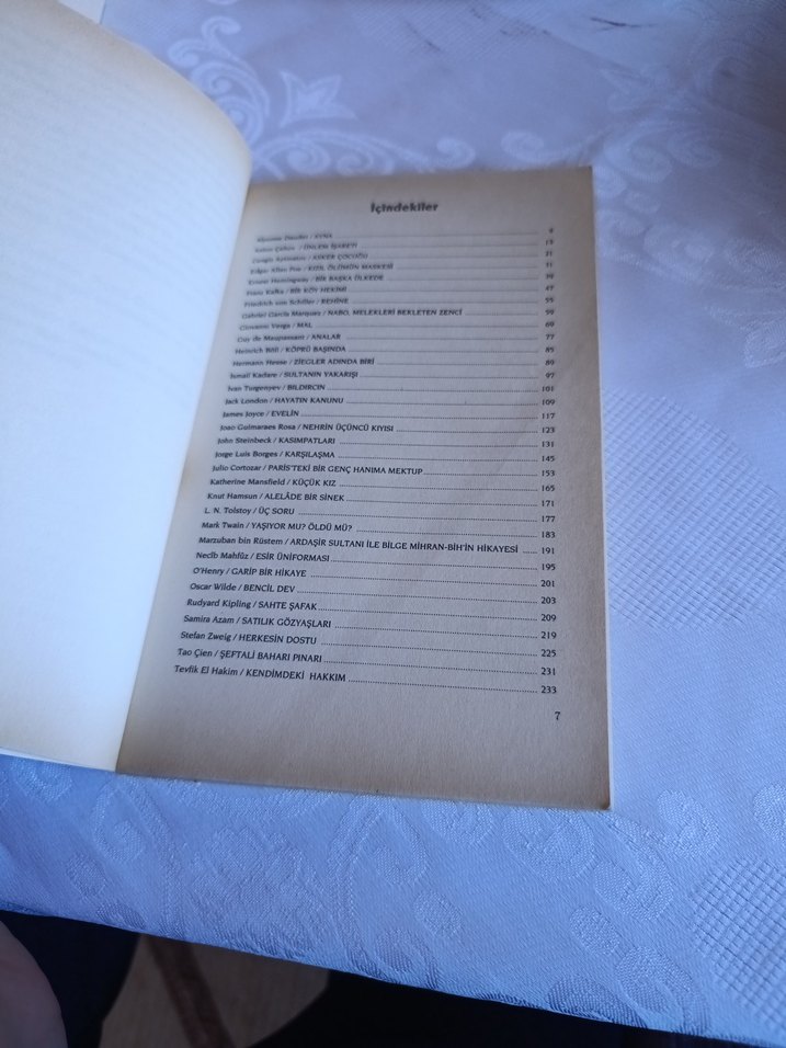 Dünya Edebiyatından Seçme Öyküler Kitabı - Görsel 2