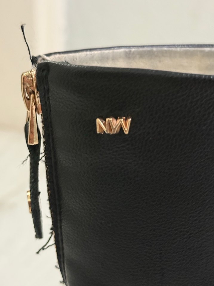 Siyah Deri NineWest Kadın Bot - Görsel 2