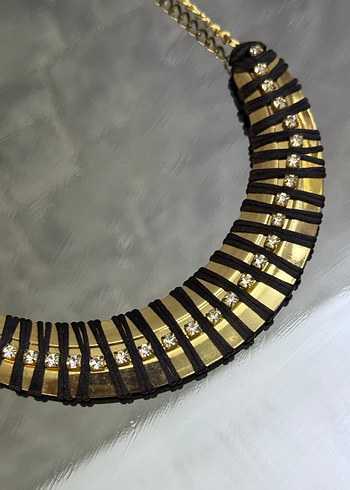 Zincir Detaylı  Kadın Kolye - Görsel 5