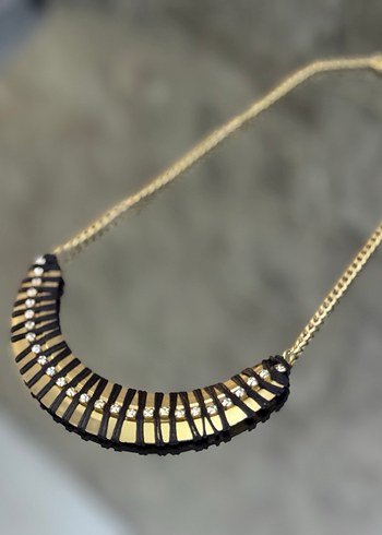 Zincir Detaylı  Kadın Kolye - Görsel 4