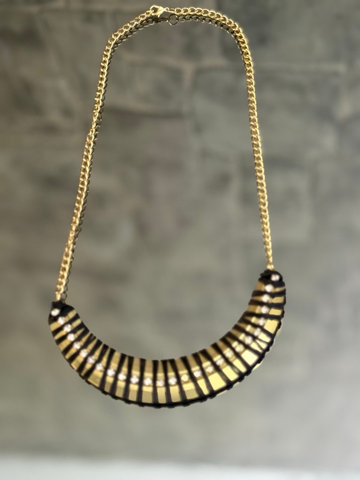 Zincir Detaylı  Kadın Kolye - Görsel 2