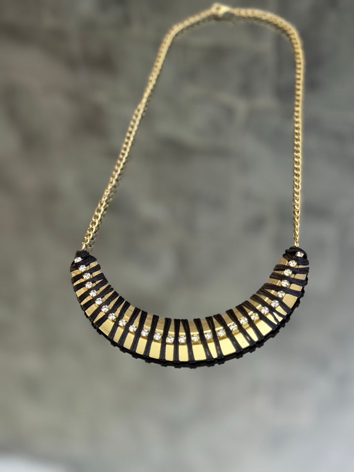 Zincir Detaylı  Kadın Kolye - Görsel 3