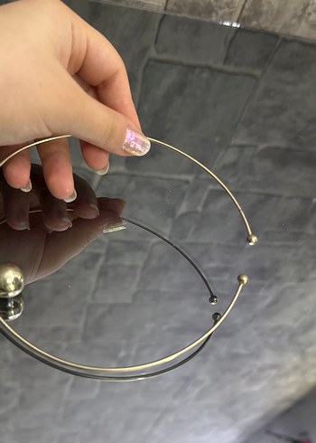 Minimalist Altın Zincir Detaylı Midi Kolye - Görsel 3