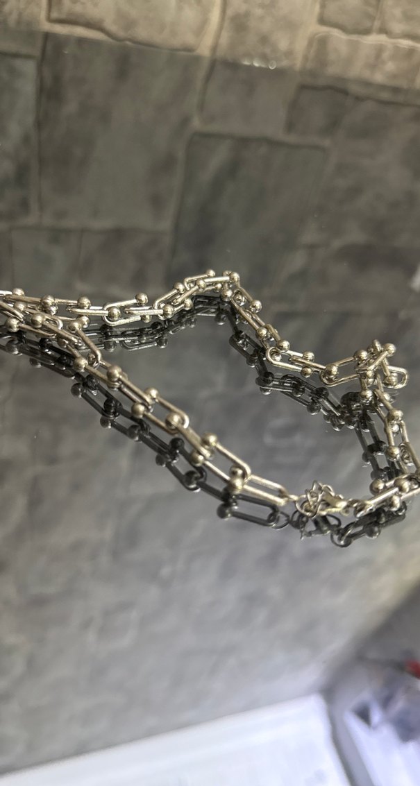 Zincir Detaylı Midi Kadın Kolye - Görsel 3