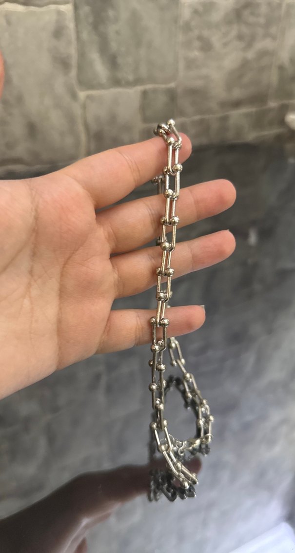 Zincir Detaylı Midi Kadın Kolye - Görsel 2