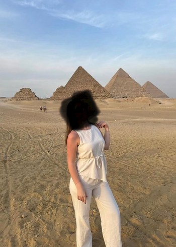 Beyaz Kadın Rahat Kesim Kumaş Pantolon - Görsel 2